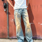 "X-Cut" Mudwash Denim