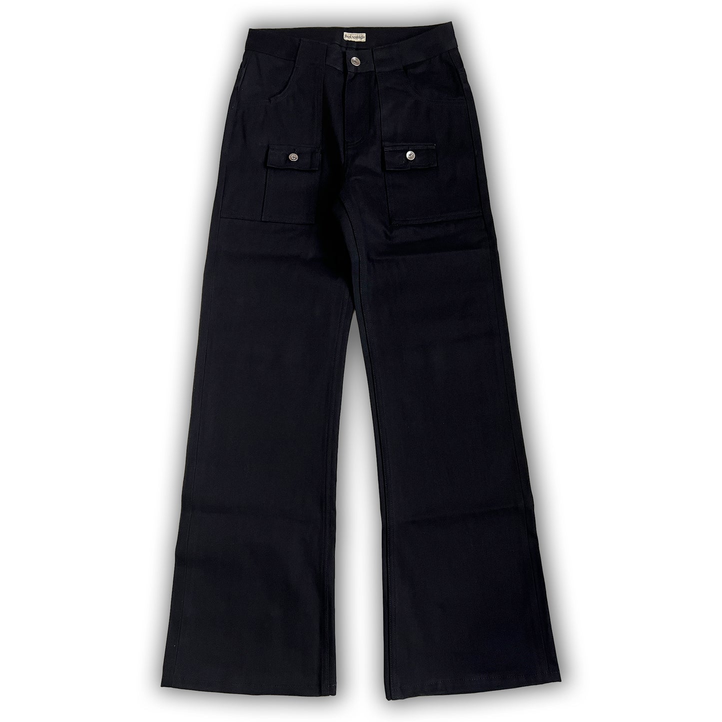 "Y-Cut" Bush Denim V2 [JET BLACK]