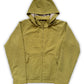 Crinkle Plaid Windbreaker - Olive