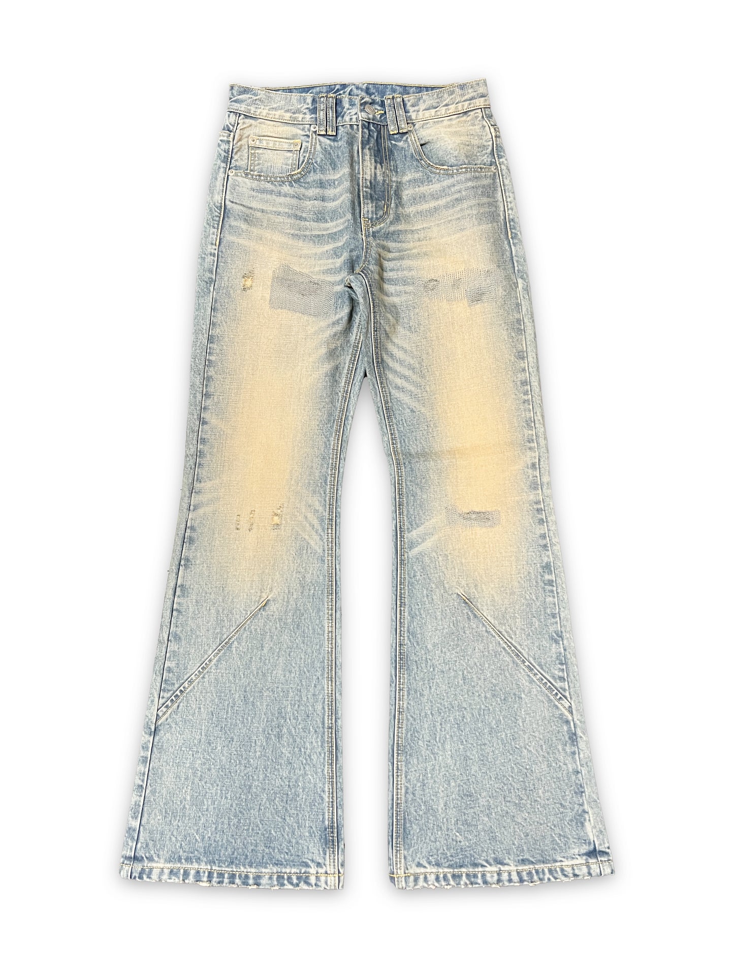 "X-Cut" Mudwash Denim
