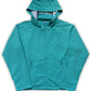 Crinkle Plaid Windbreaker - Tiffany Blue