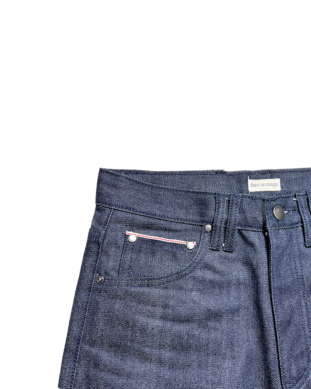 "Y-Cut" Indigo Raw Denim