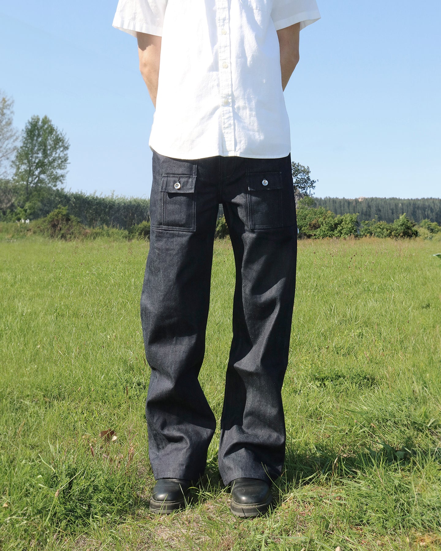 "Y-Cut" Bush Denim V2 [INDIGO]